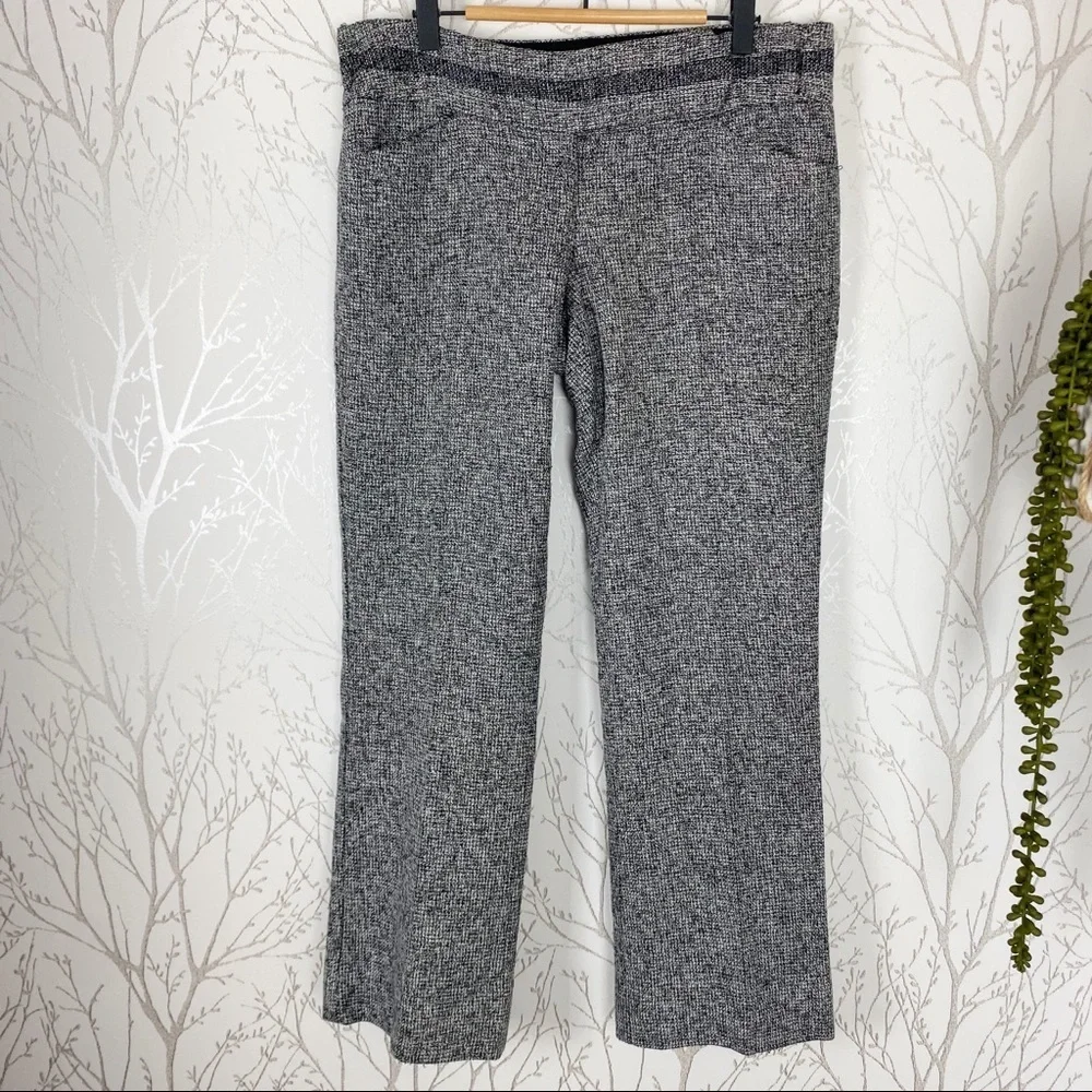 THE LIMITED Tweed Drew Fit Lined Trouser Pant Sz 6 - Picture 13 of 14